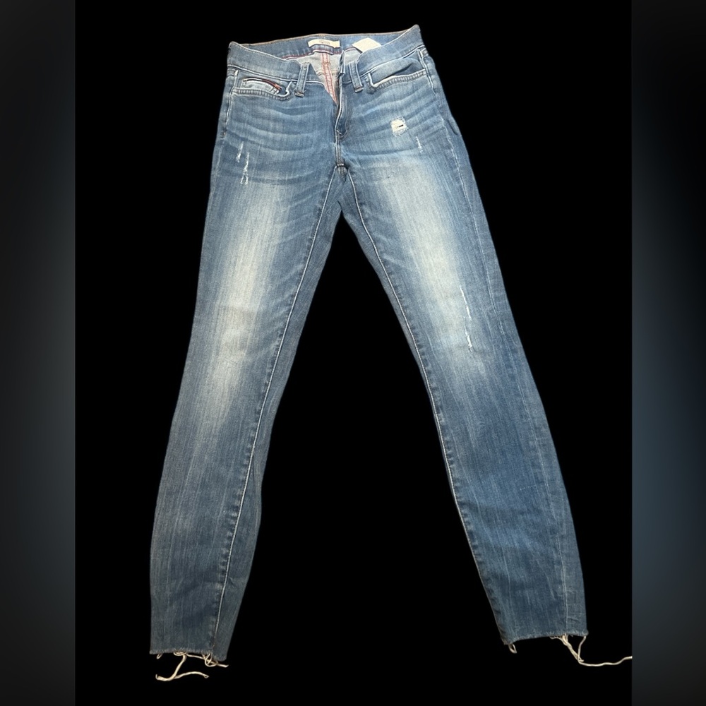 Tommy Hilfiger Women's skinny ankle length Blue Jeans